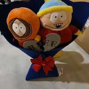 Plush BFF Bouquet with Red Bow